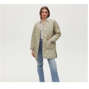 Michael Stars | Sonnet Snap Front Quilted Coat